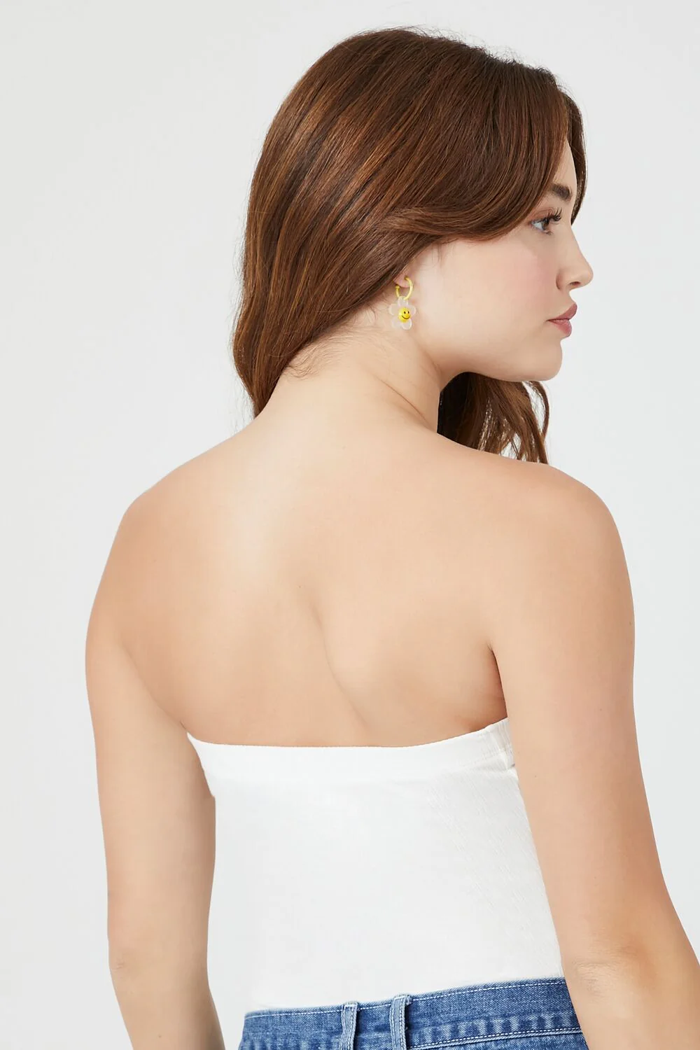 Ribbed Knit Tube Bodysuit - Image 3