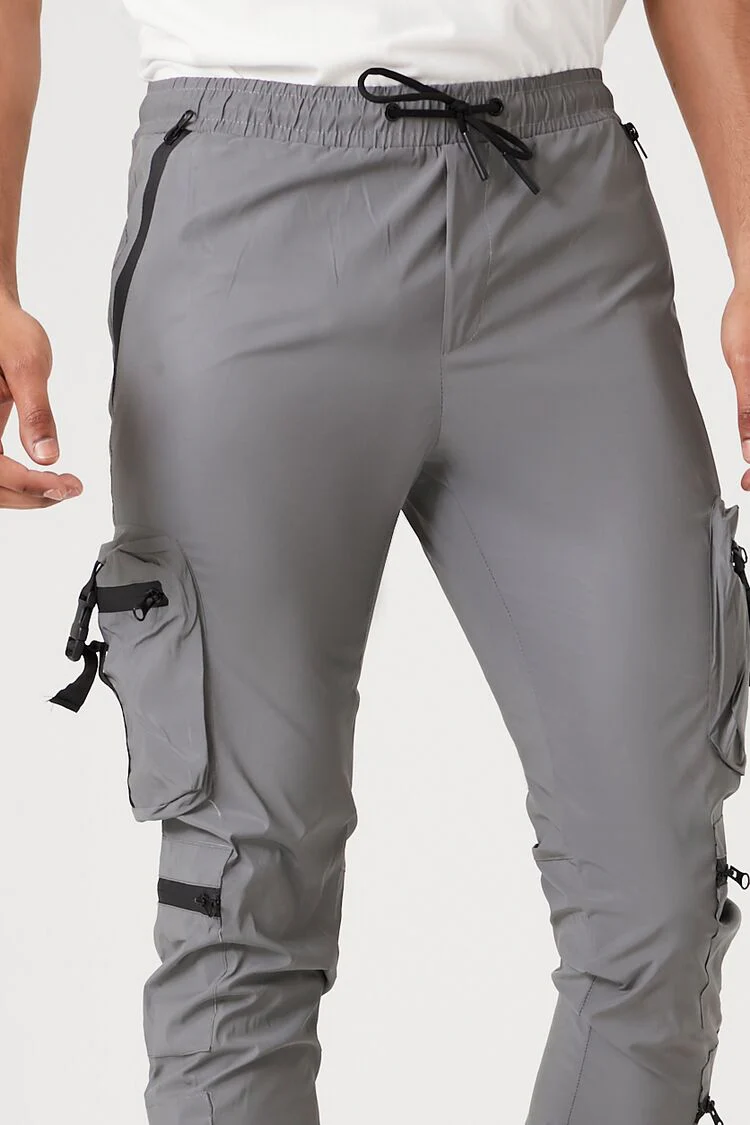 Reflective Cargo Joggers - Image 5