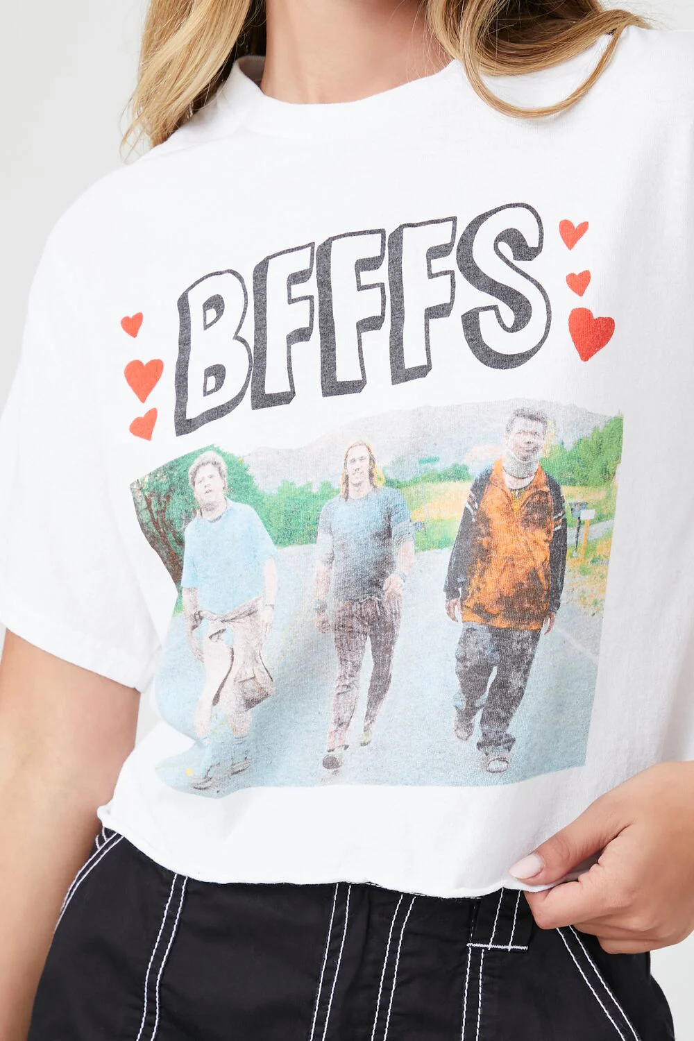 Cropped BFFFS Graphic Tee - Image 5