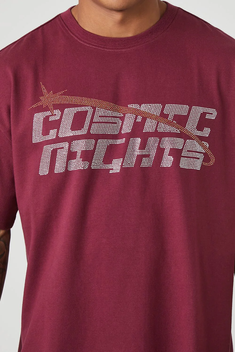 Cosmic Nights Rhinestone Graphic Tee - Image 5
