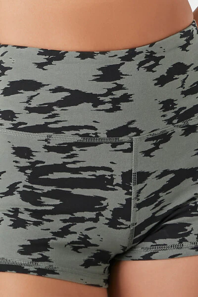 Active Abstract Print Shorts - Image 6