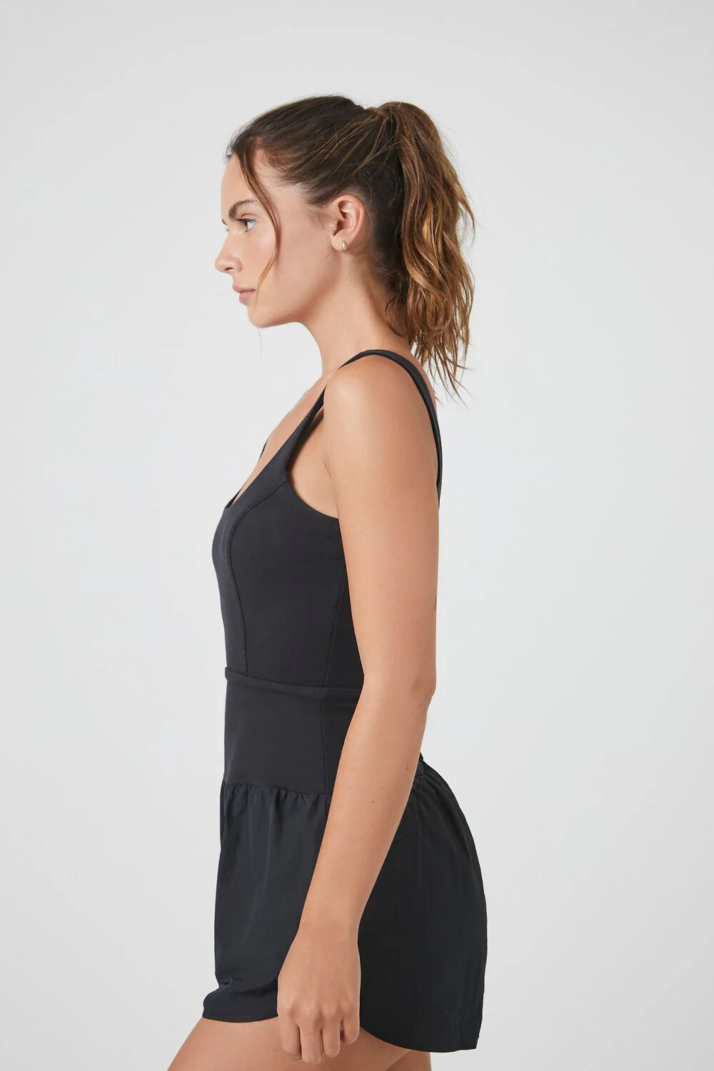 Active Zip-Pocket Romper - Image 2