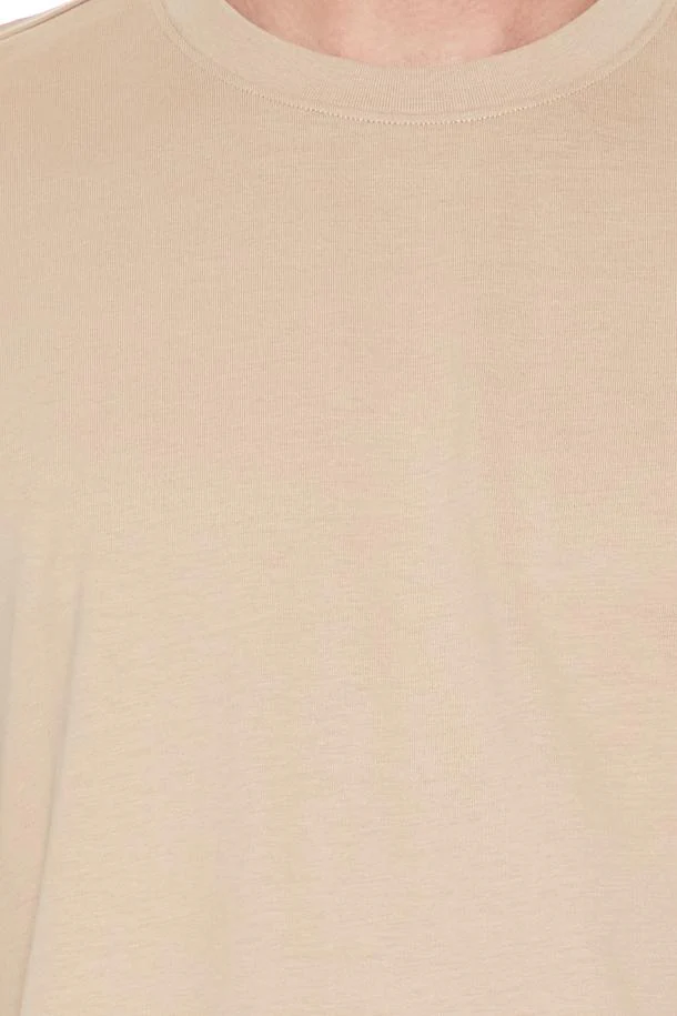 Cotton Crew High-Low Hem Tee - Image 11