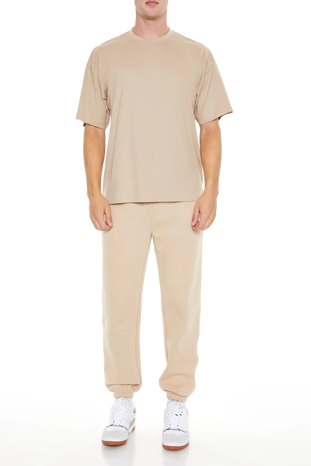 Cotton Crew High-Low Hem Tee - Image 8