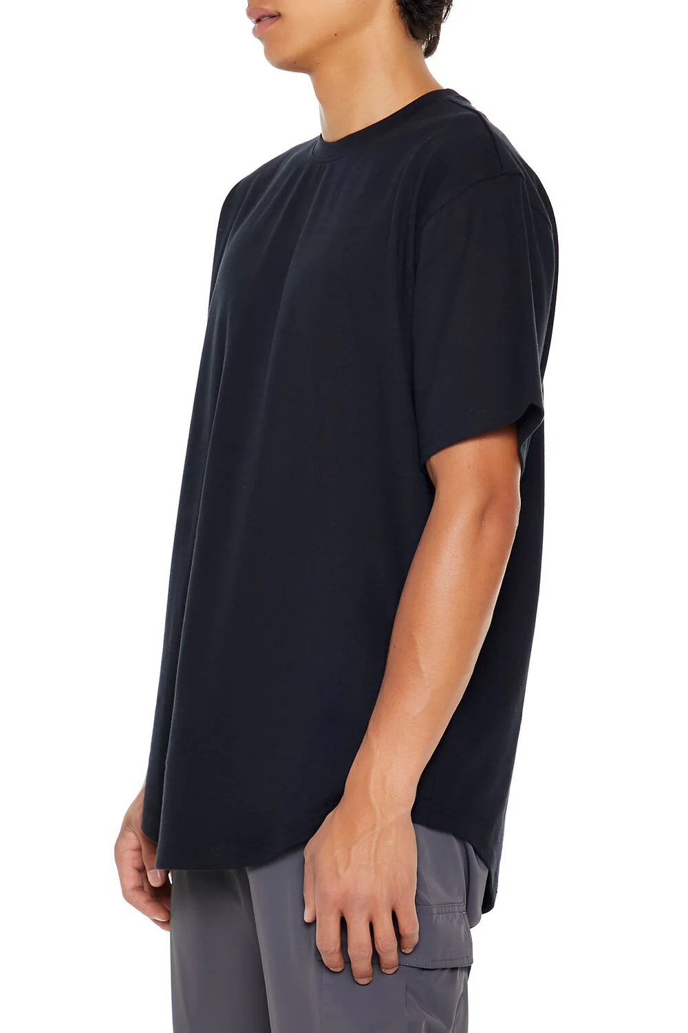 Scoop Cotton Crew Tee - Image 3