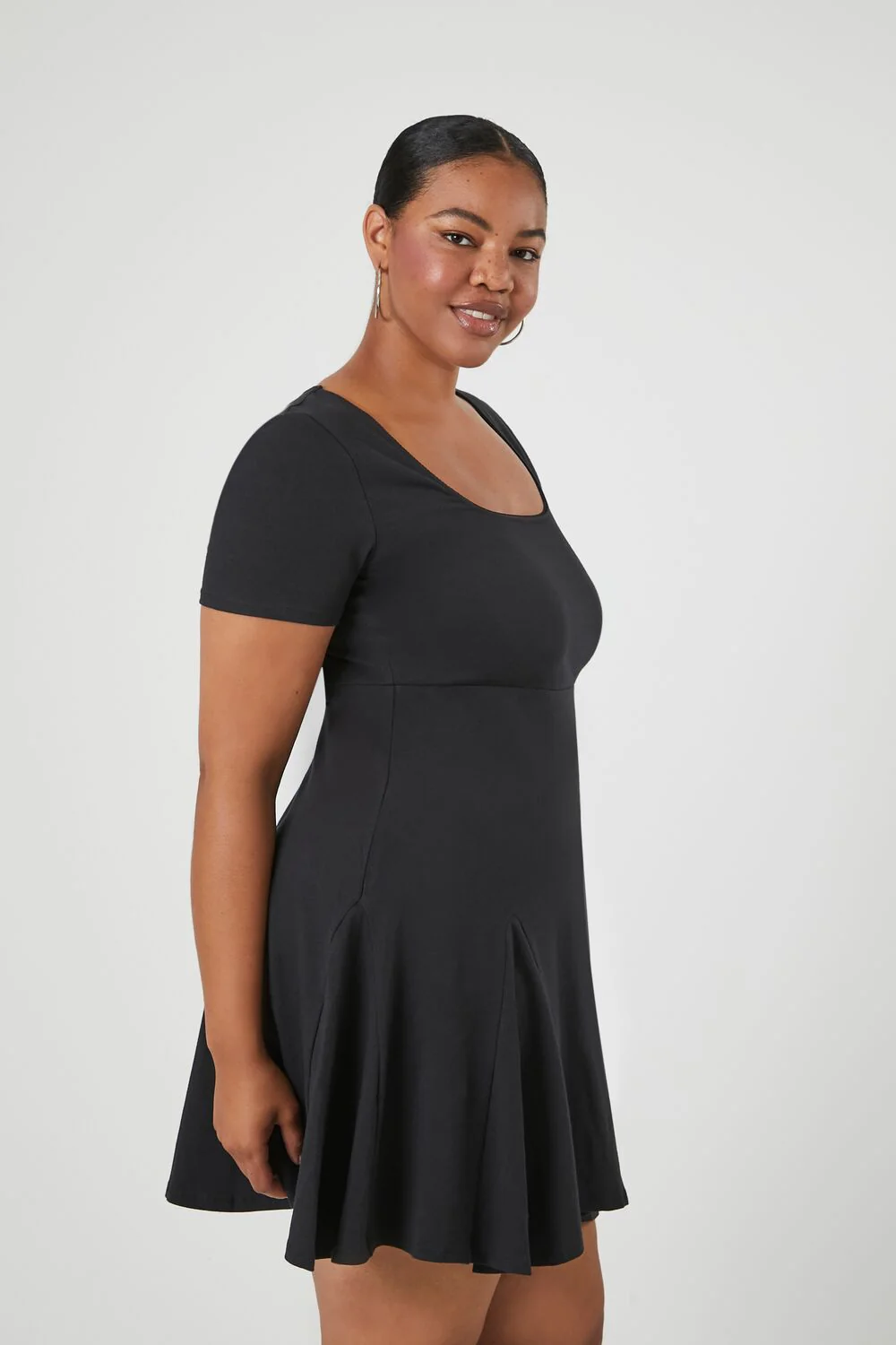 Plus Size T-Shirt Mini Dress - Image 2