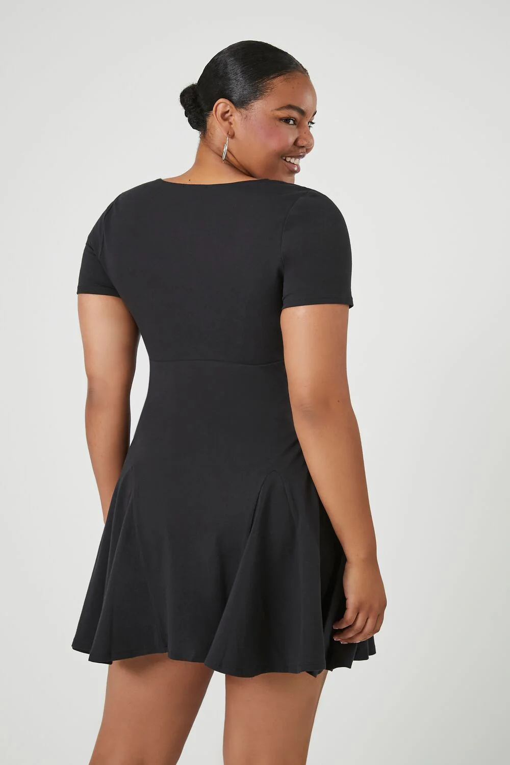 Plus Size T-Shirt Mini Dress - Image 3