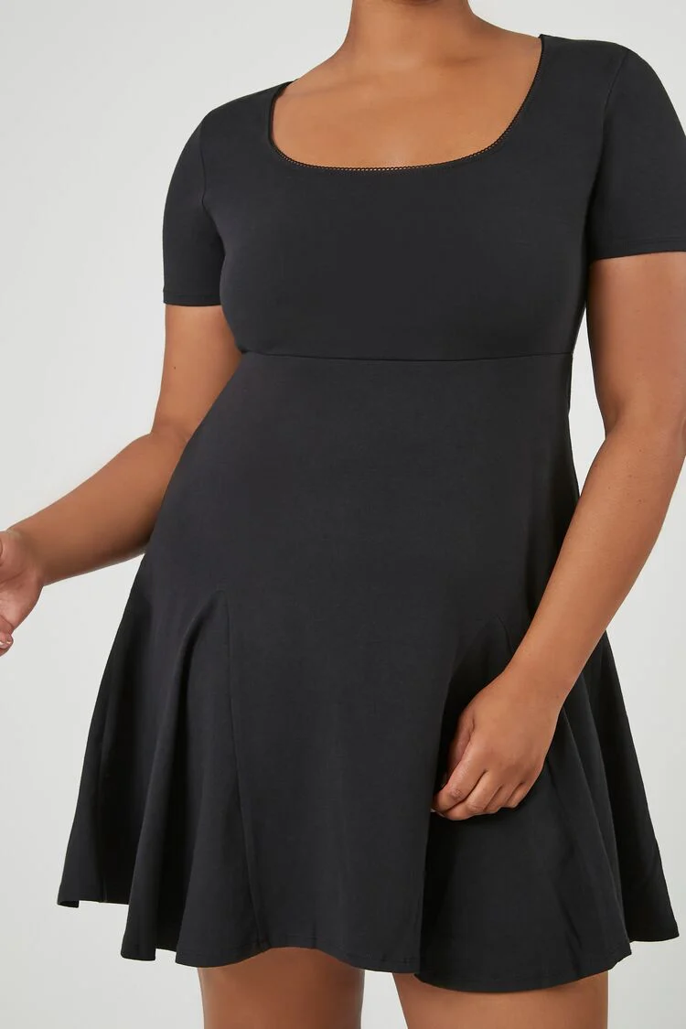 Plus Size T-Shirt Mini Dress - Image 5