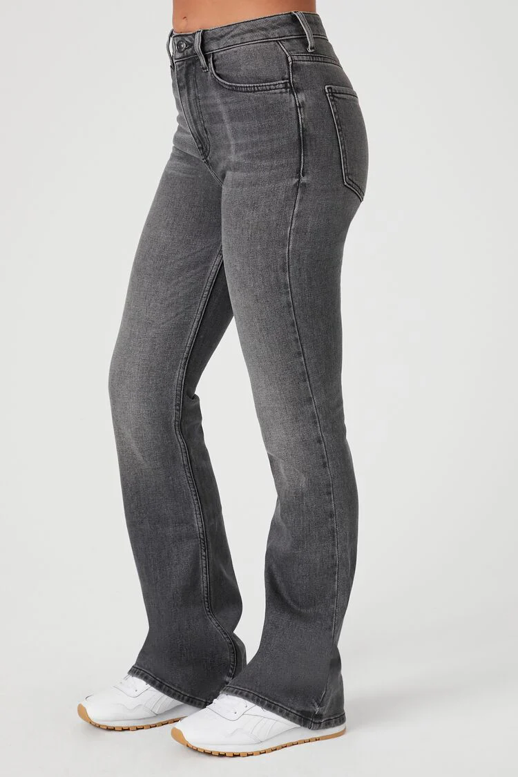 Stretch-Denim Flare Jeans - Image 2
