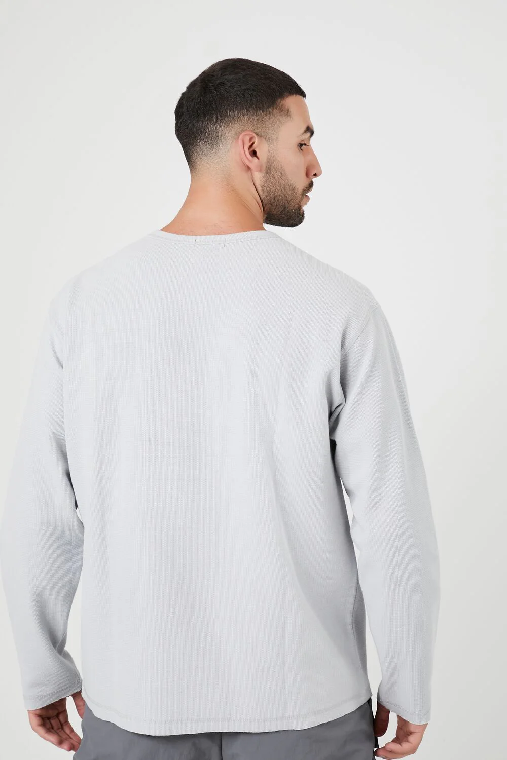 Thermal Henley Shirt - Image 3
