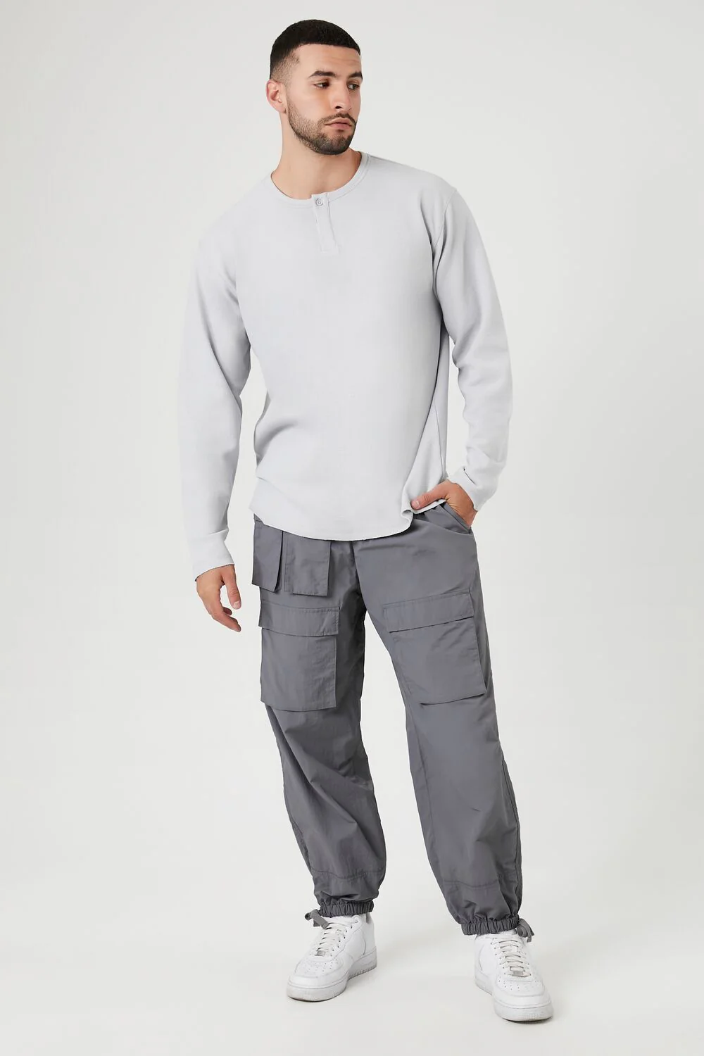 Thermal Henley Shirt - Image 4