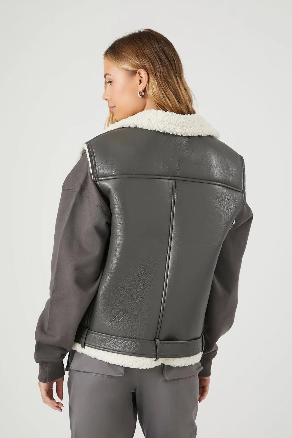 Faux Shearling-Trim Vest - Image 3