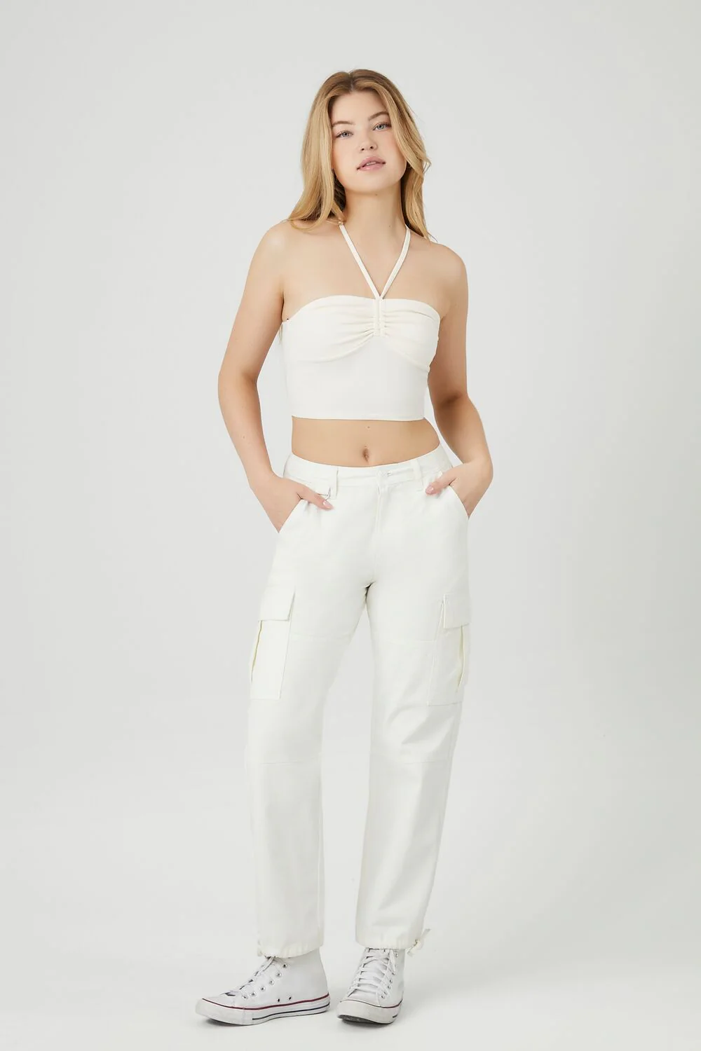 Cropped Halter Top - Image 4