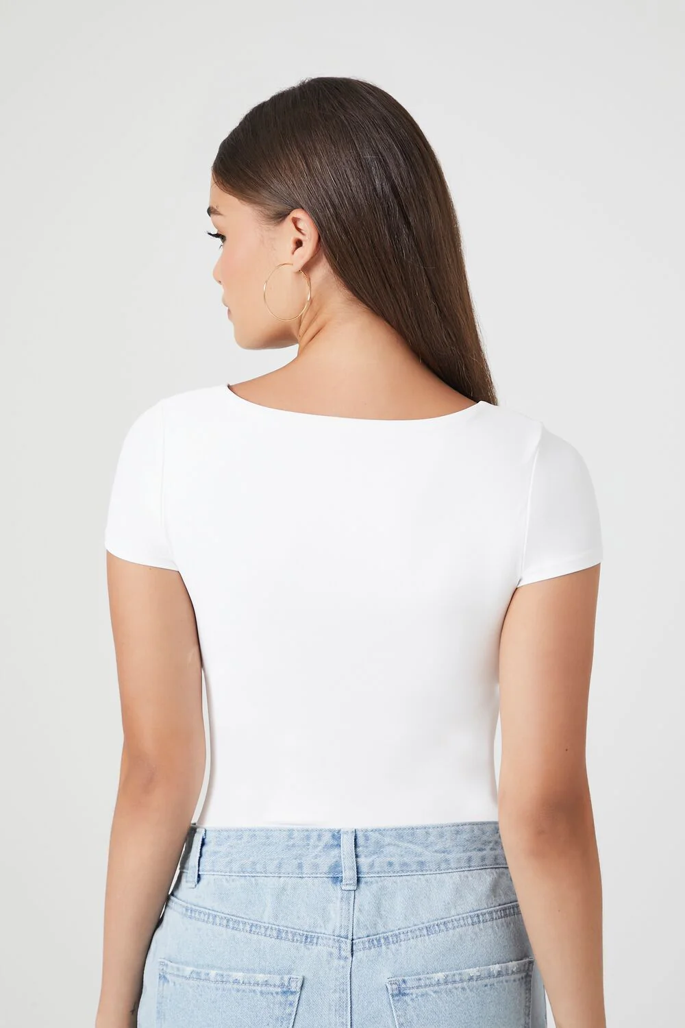 Contour Sculpt Short-Sleeve Bodysuit - Image 3