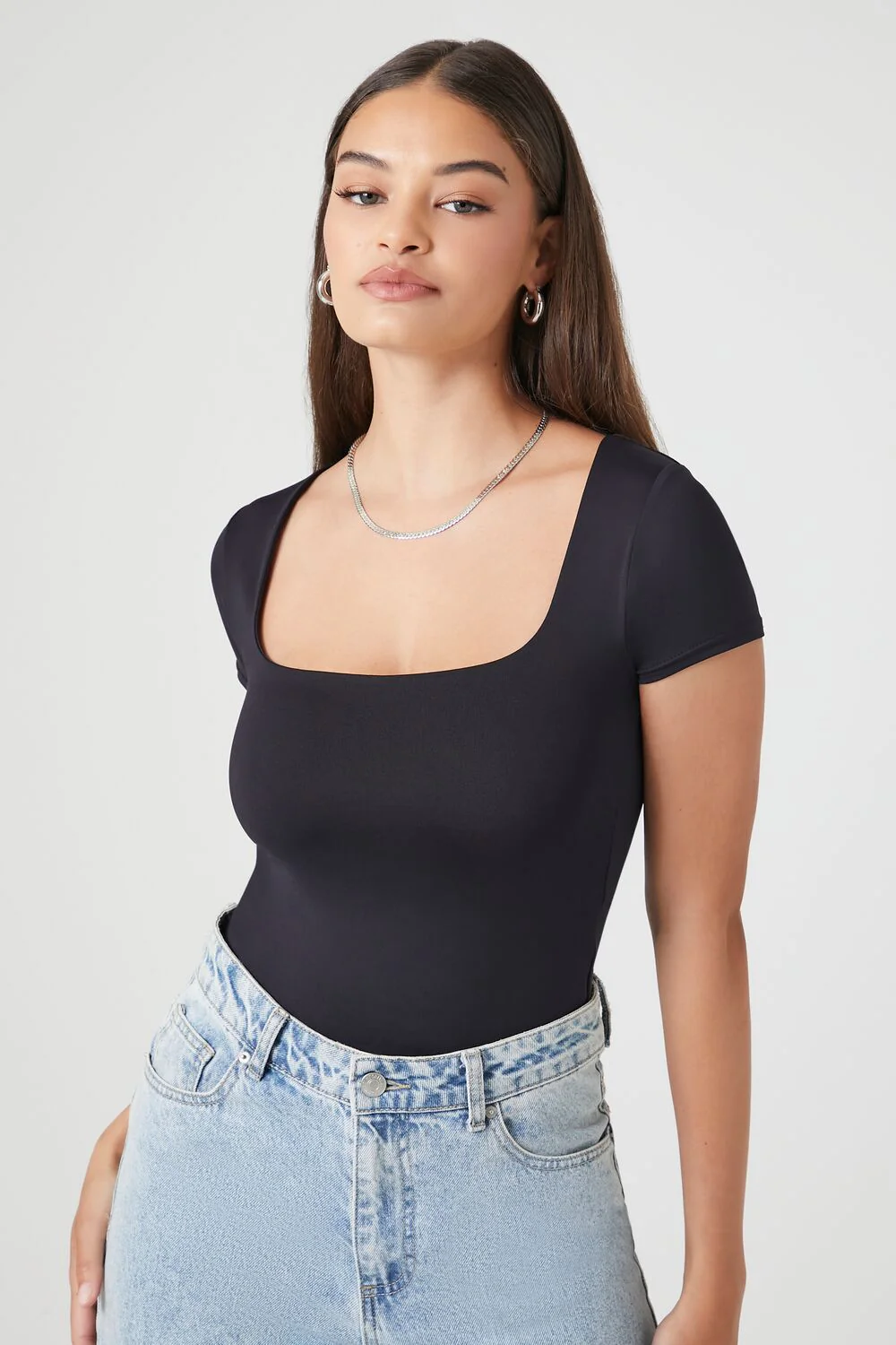 Contour Sculpt Short-Sleeve Bodysuit - Image 7