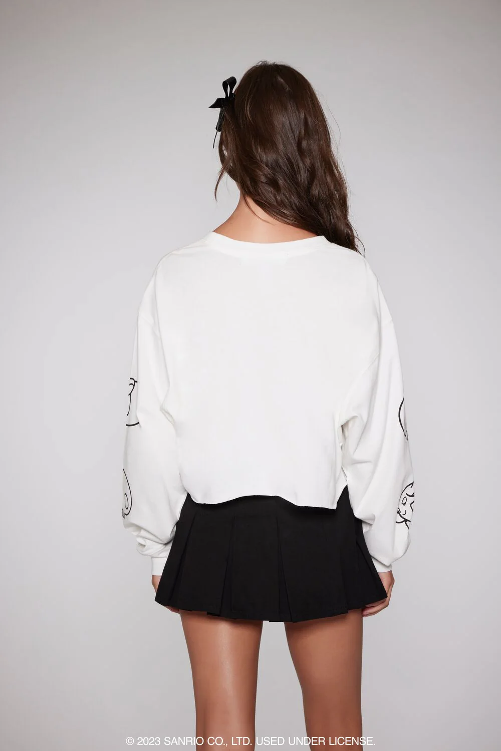 Kuromi Graphic Cropped Tee - Image 3