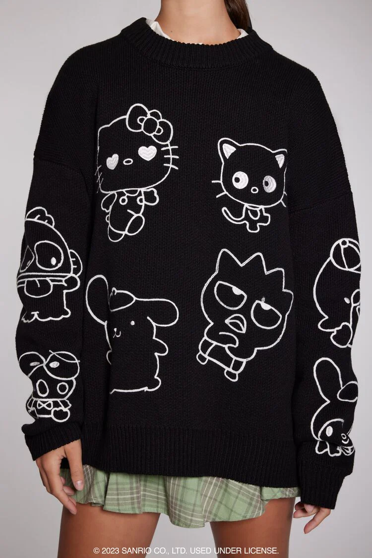 Hello Kitty & Friends Graphic Sweater - Image 5