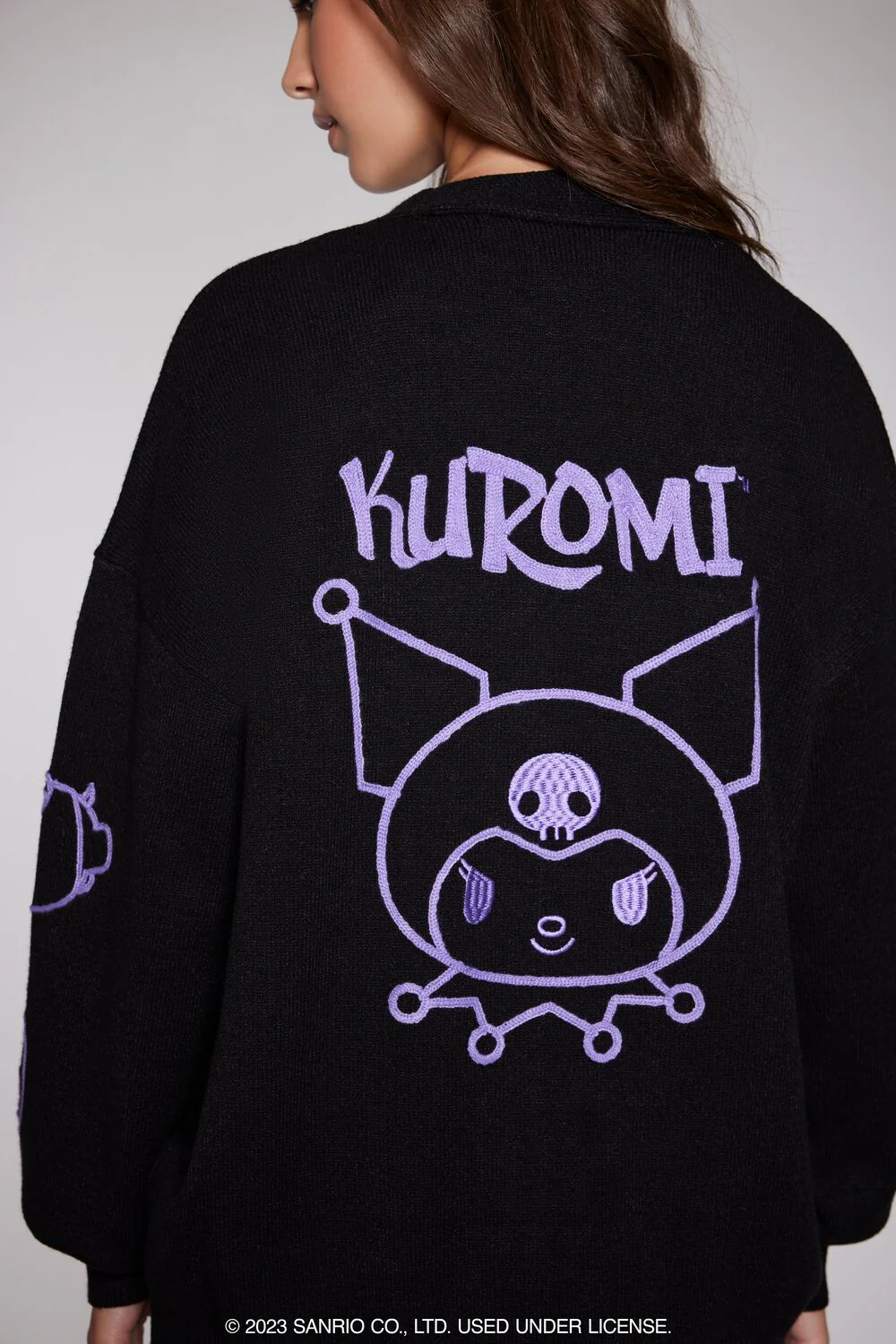 Kuromi Chain Cardigan Sweater - Image 6