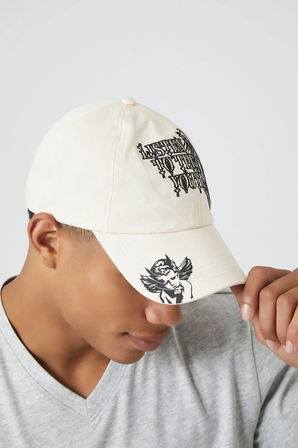 Listen To The Youth Baseball Cap - Image 3