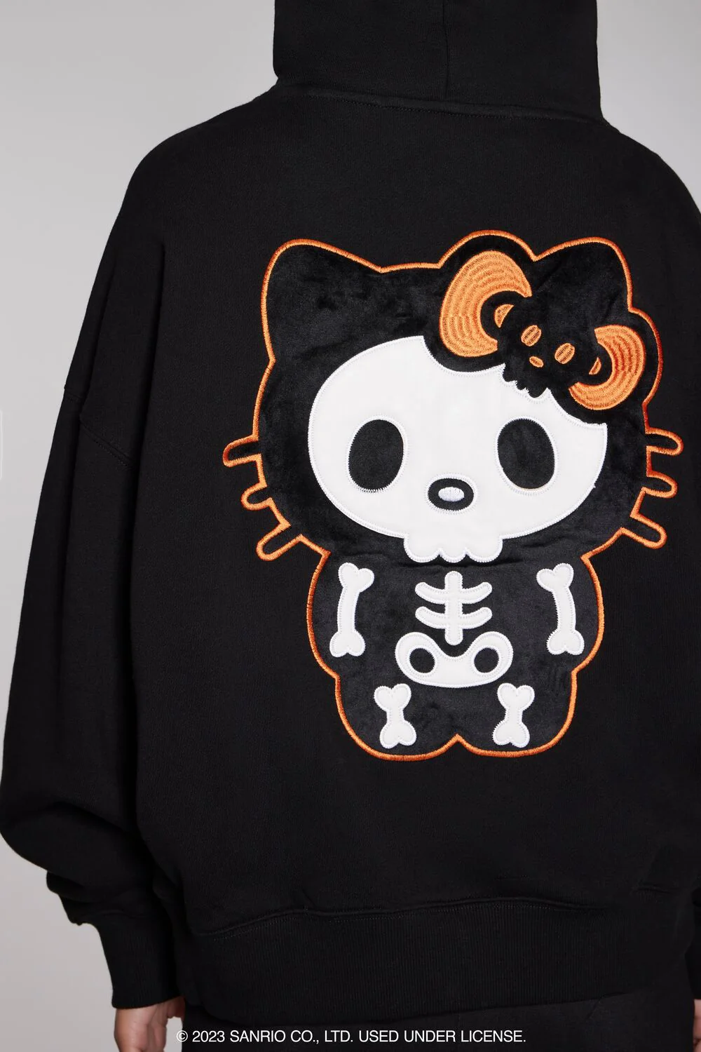 Skeleton Hello Kitty Hoodie - Image 6