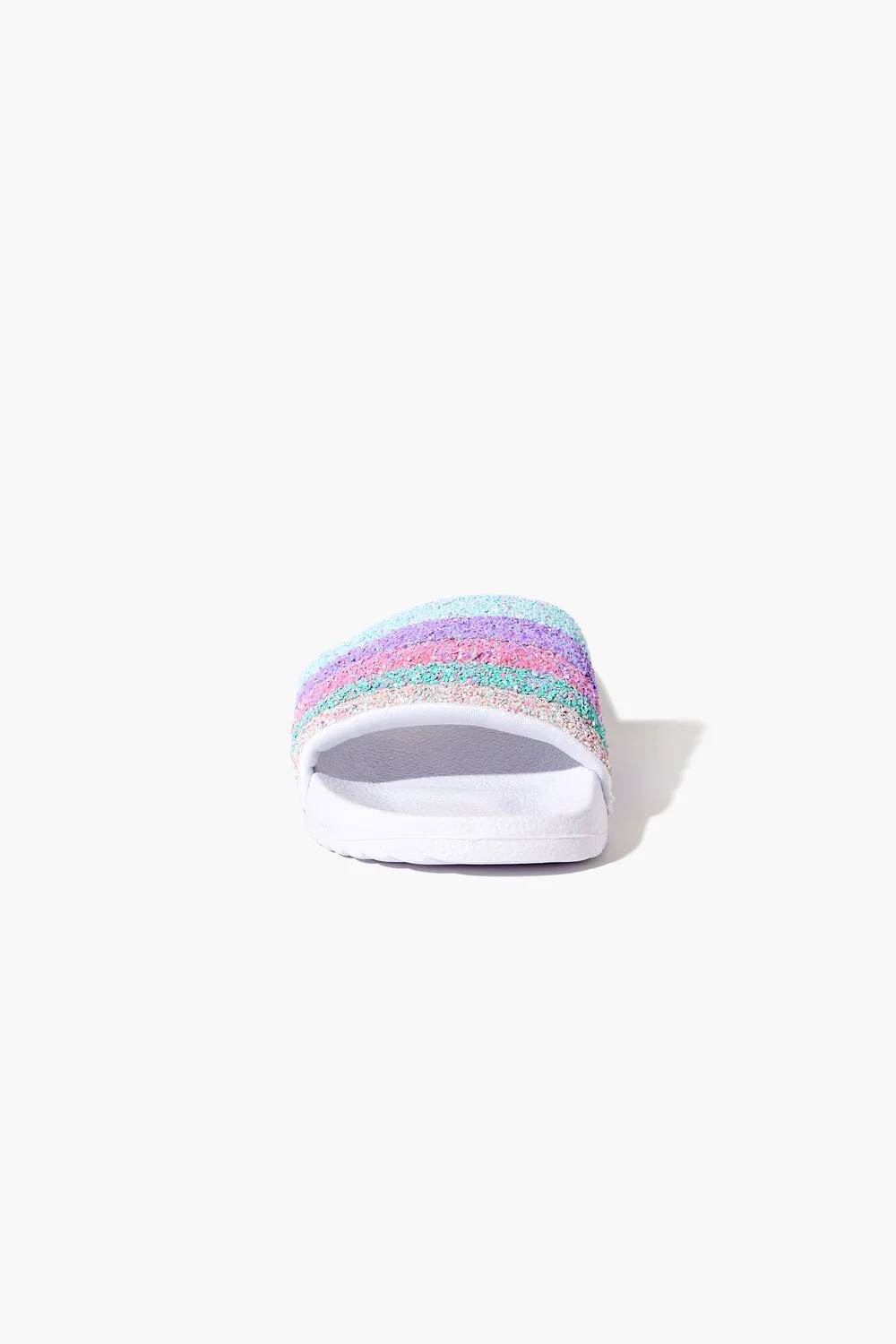 Girls Striped Sequin Slides (Kids) - Image 4