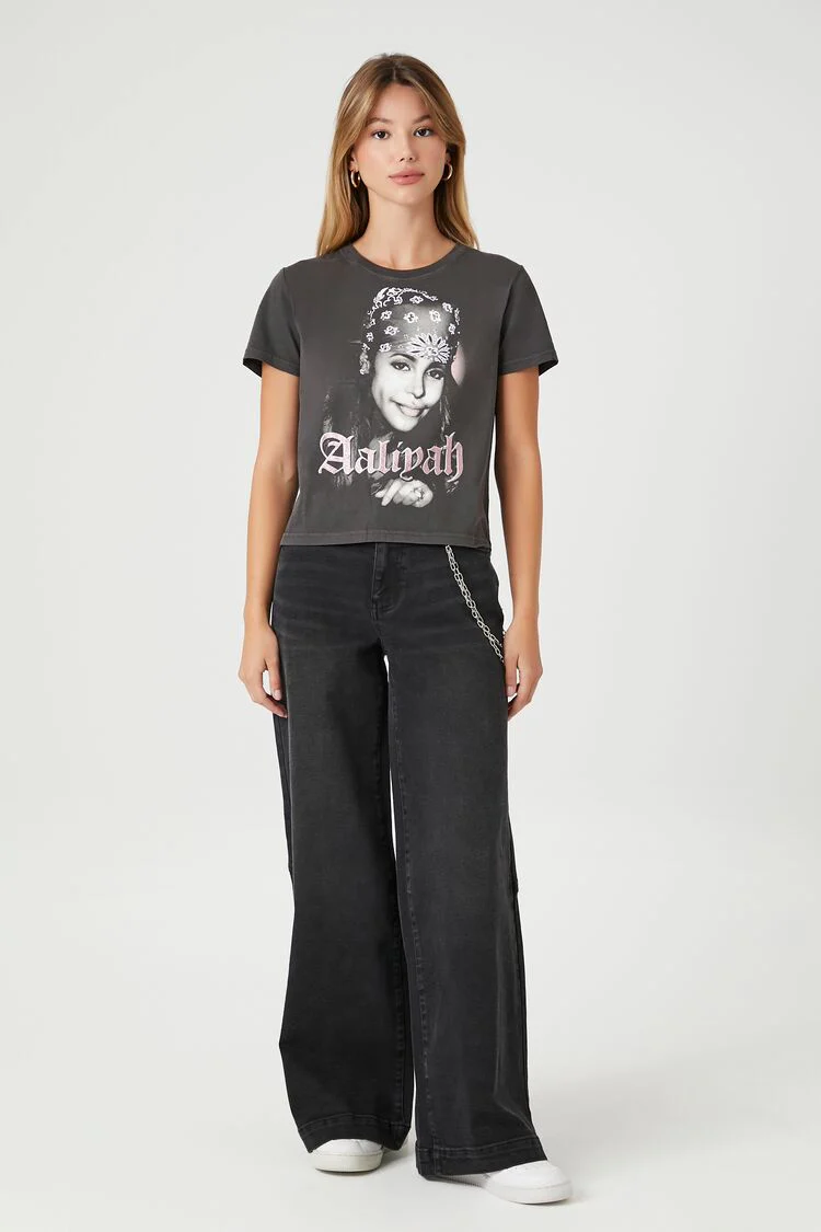 Aaliyah Graphic Baby Tee - Image 4