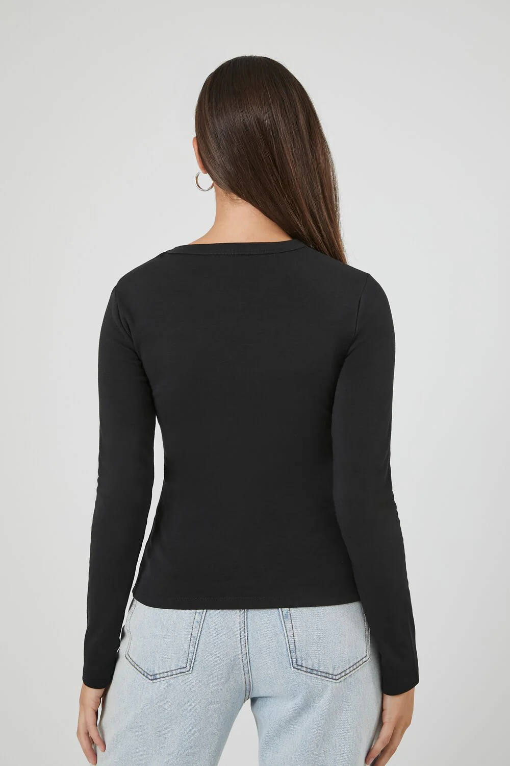 Long-Sleeve Crew Top - Image 3