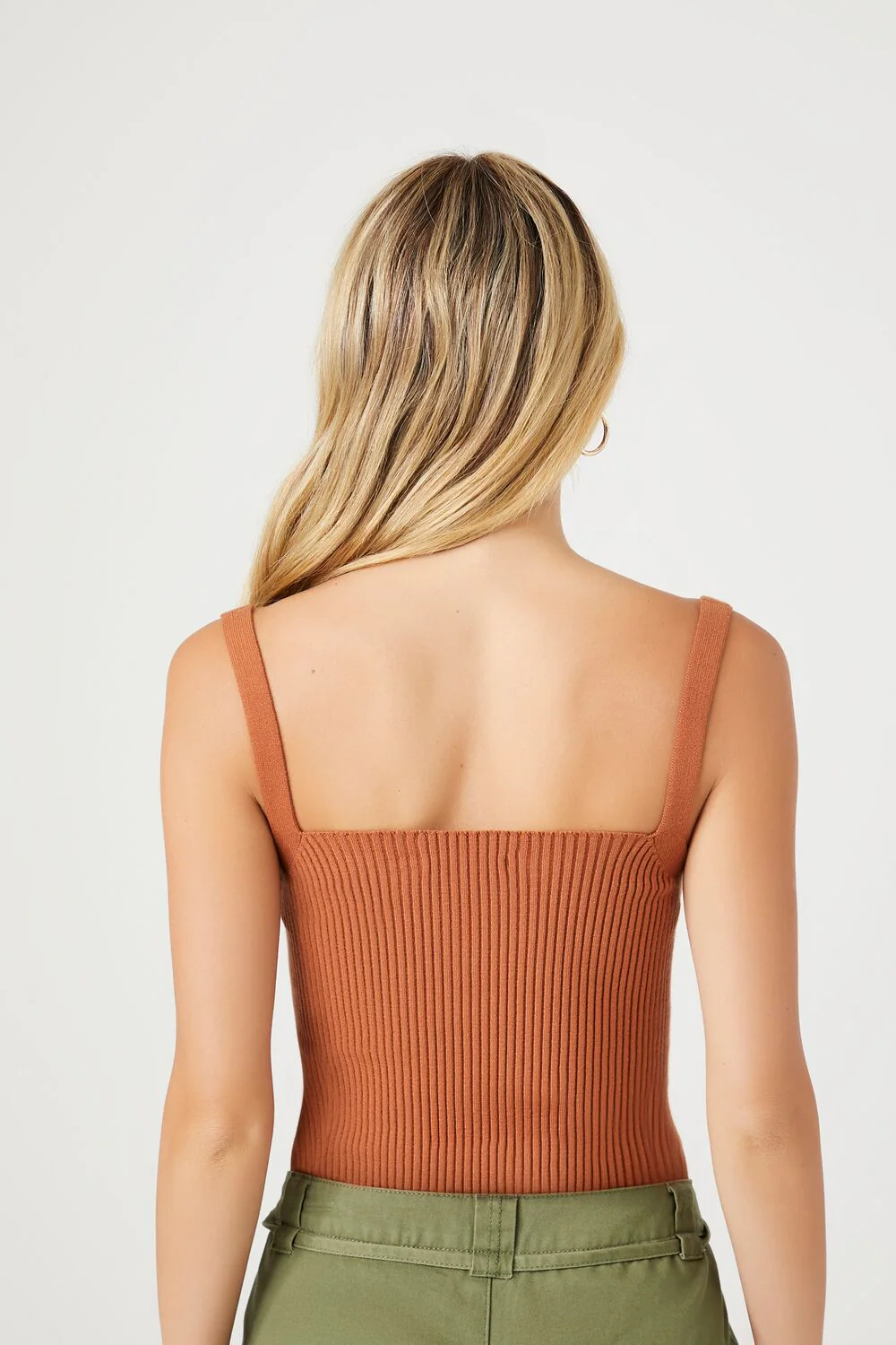 Ribbed Sweater-Knit Bodysuit - Image 3