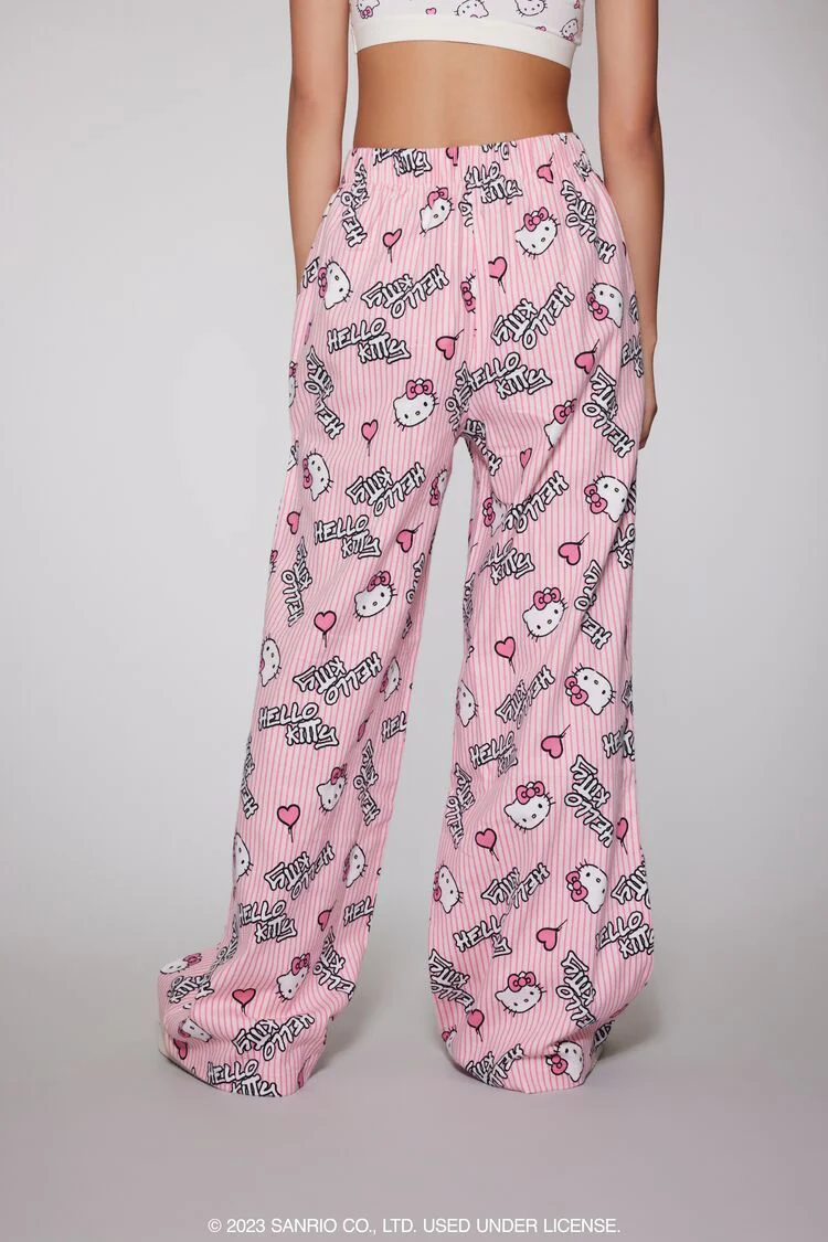 Hello Kitty Flannel Pajama Pants - Image 4