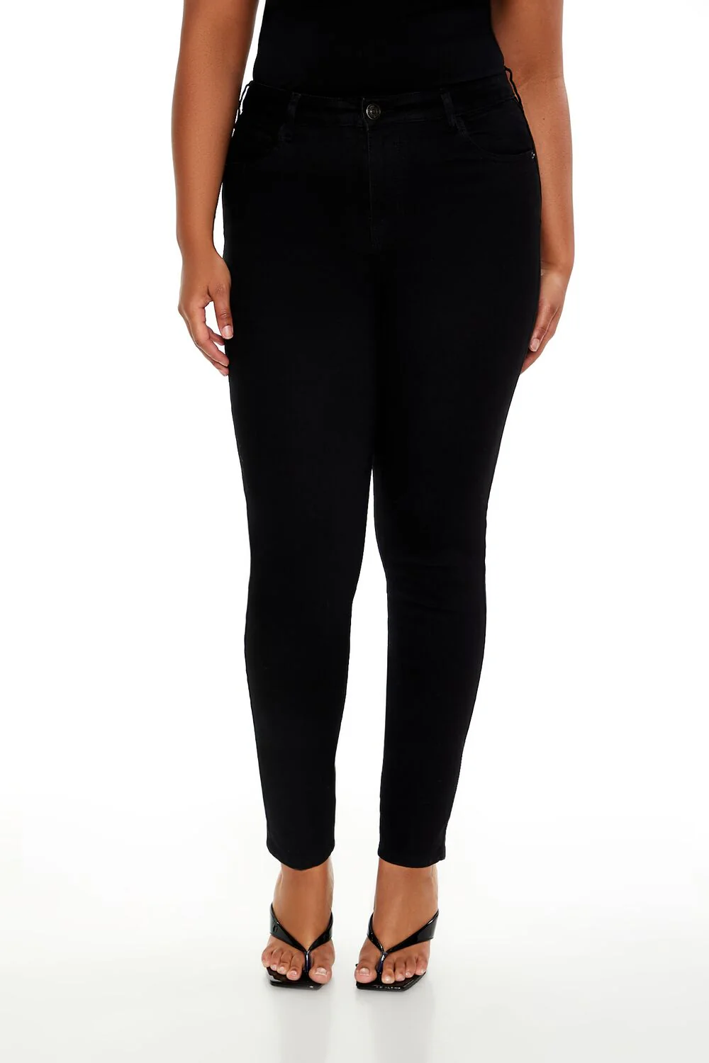 Plus Size High-Rise Skinny Jeans - Image 2