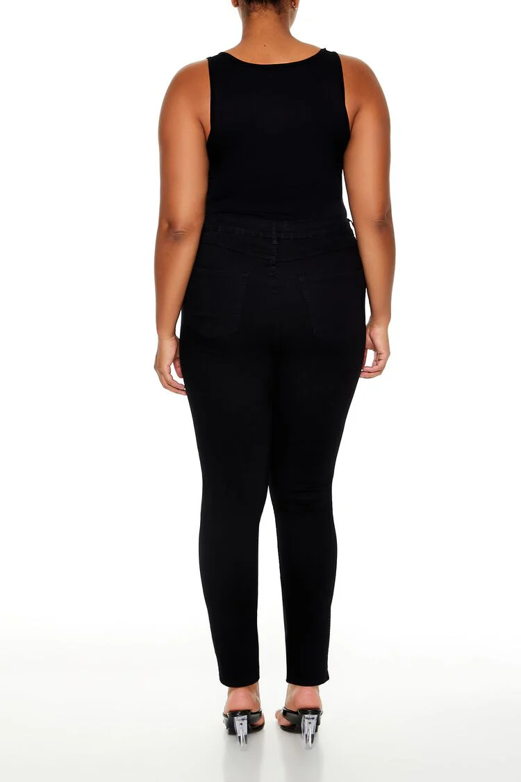 Plus Size High-Rise Skinny Jeans - Image 4