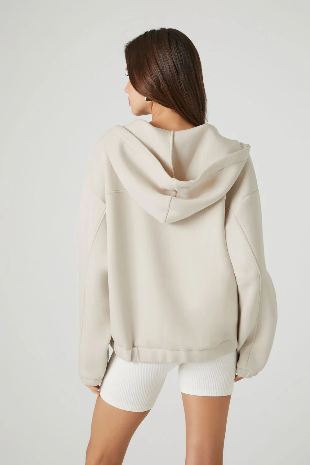 Scuba Knit Zip-Up Hoodie - Image 3