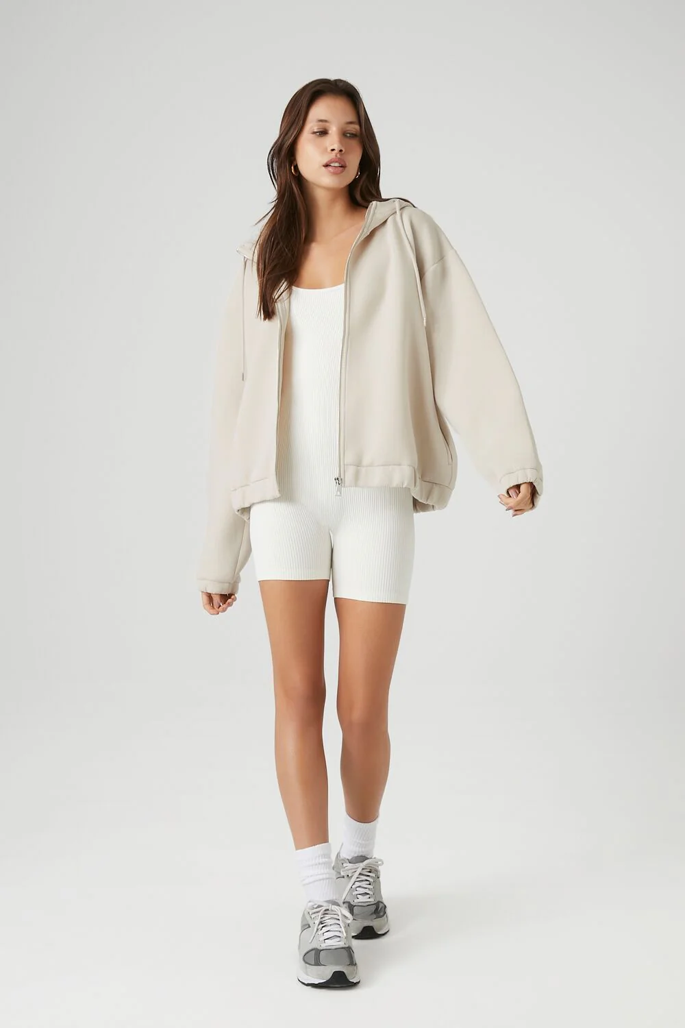 Scuba Knit Zip-Up Hoodie - Image 4