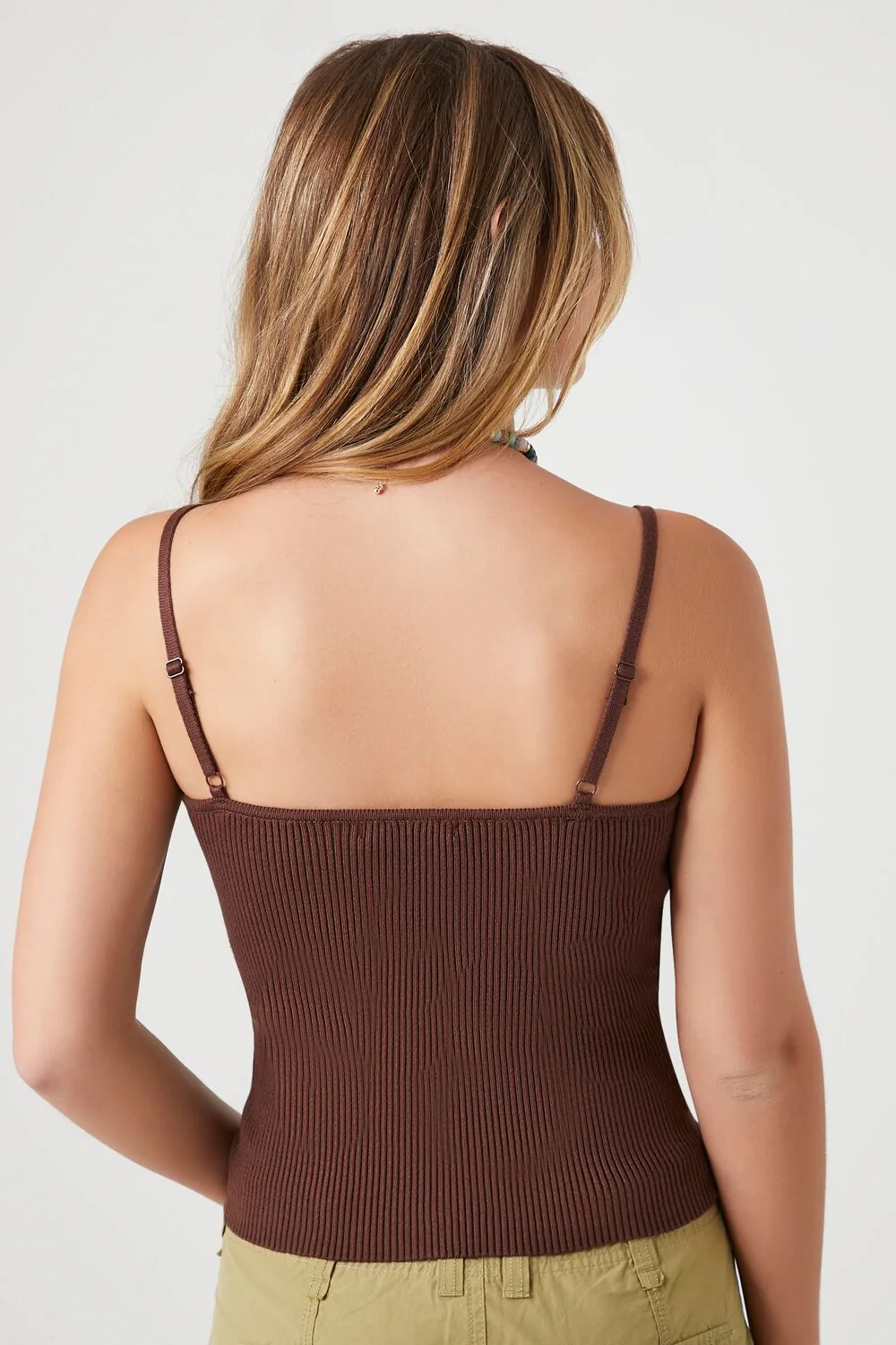 Ribbed Sweater-Knit Cami - Image 13