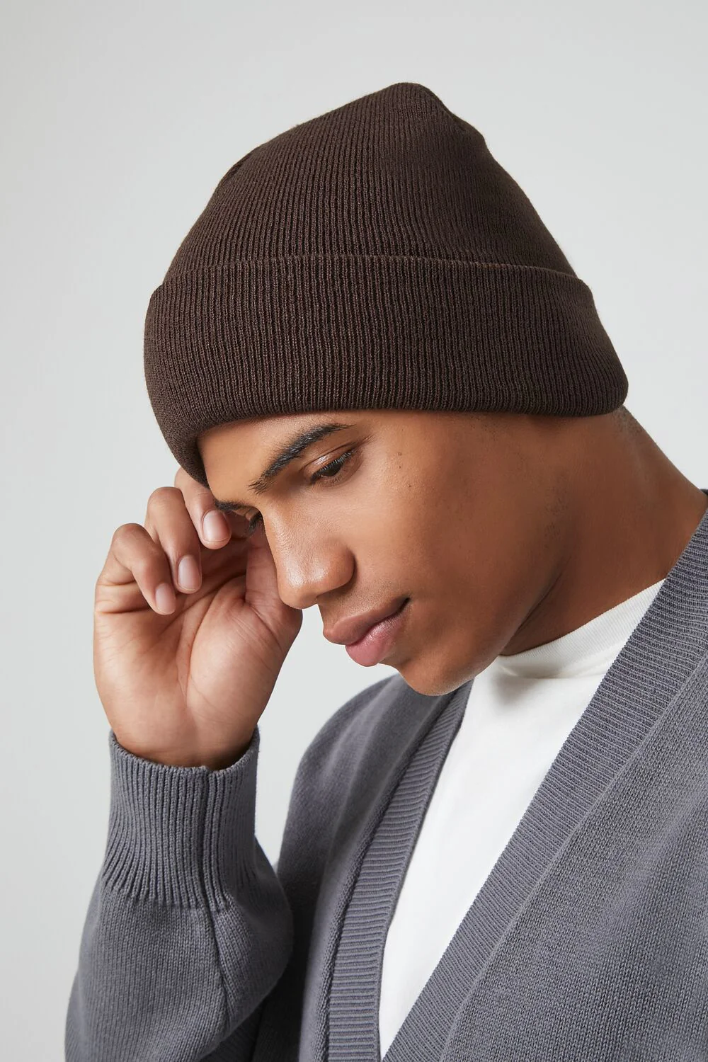Ribbed Foldover Beanie - Image 12