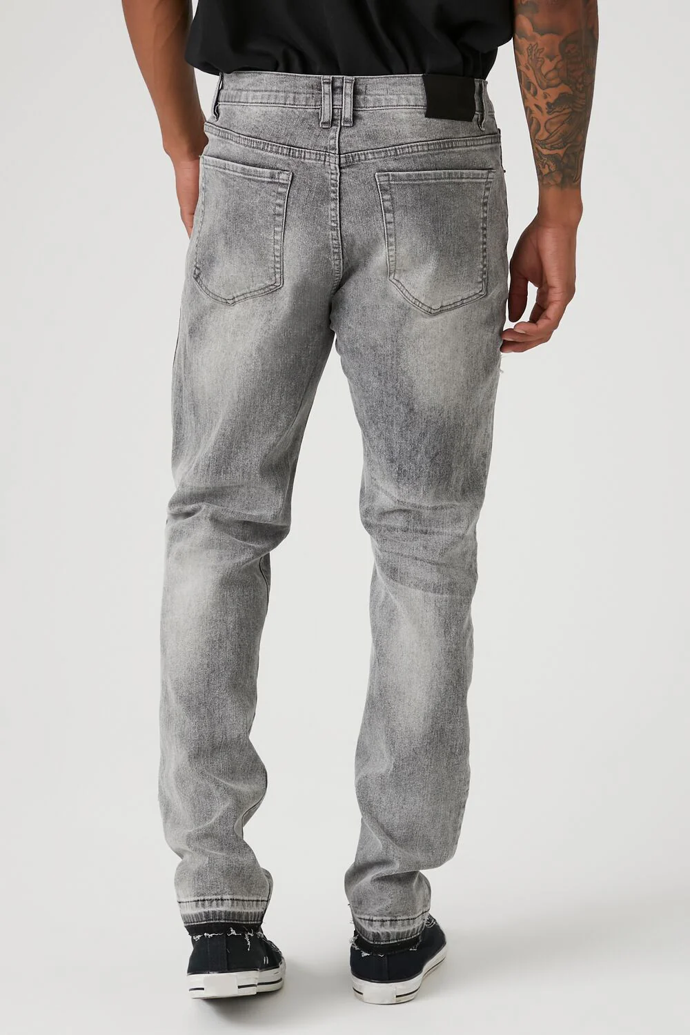 Distressed Slim-Fit Jeans - Image 3