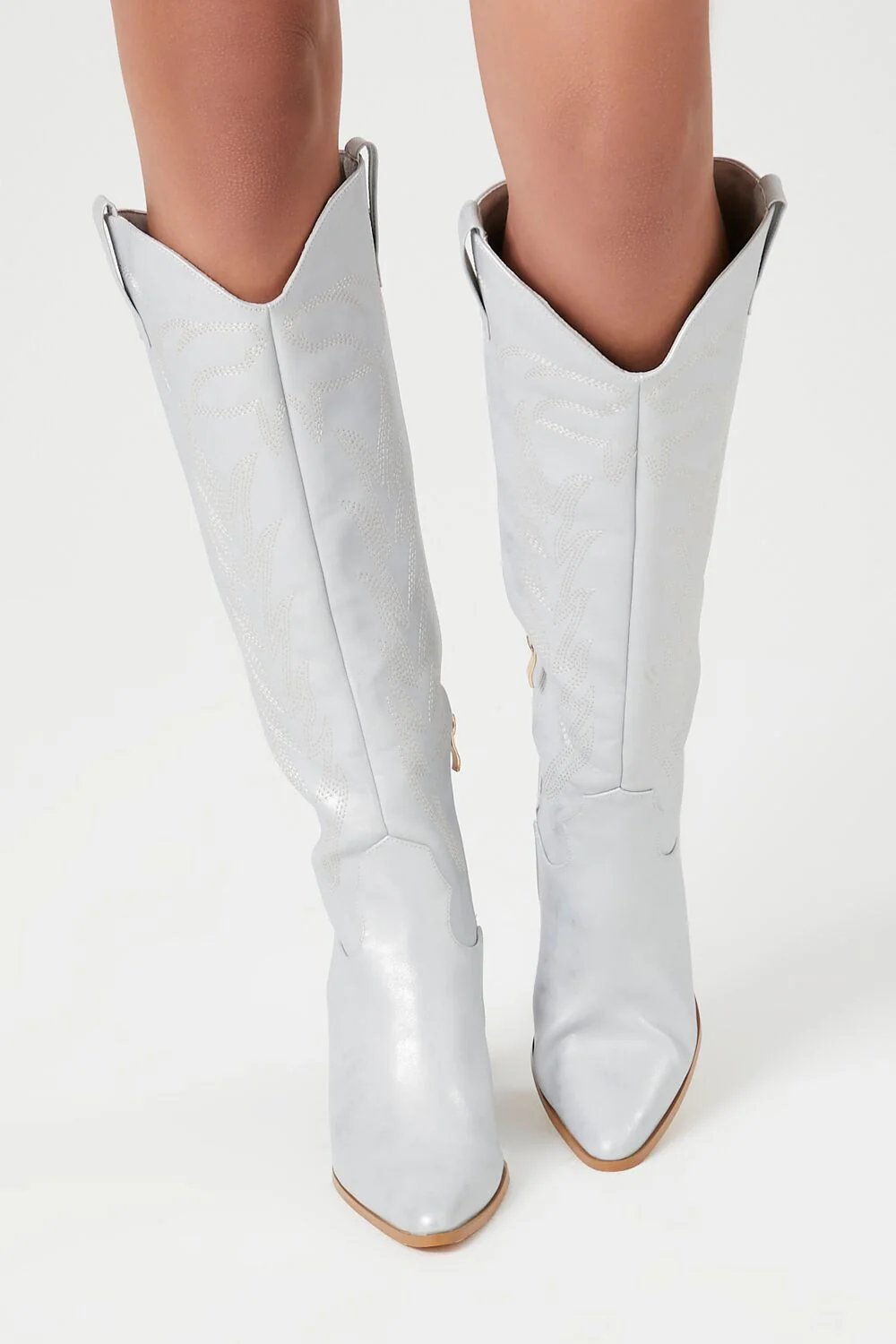 Metallic Cowboy Boots - Image 4