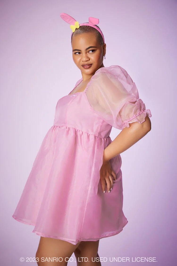 Plus Size My Melody Dress & Headband Set - Image 2