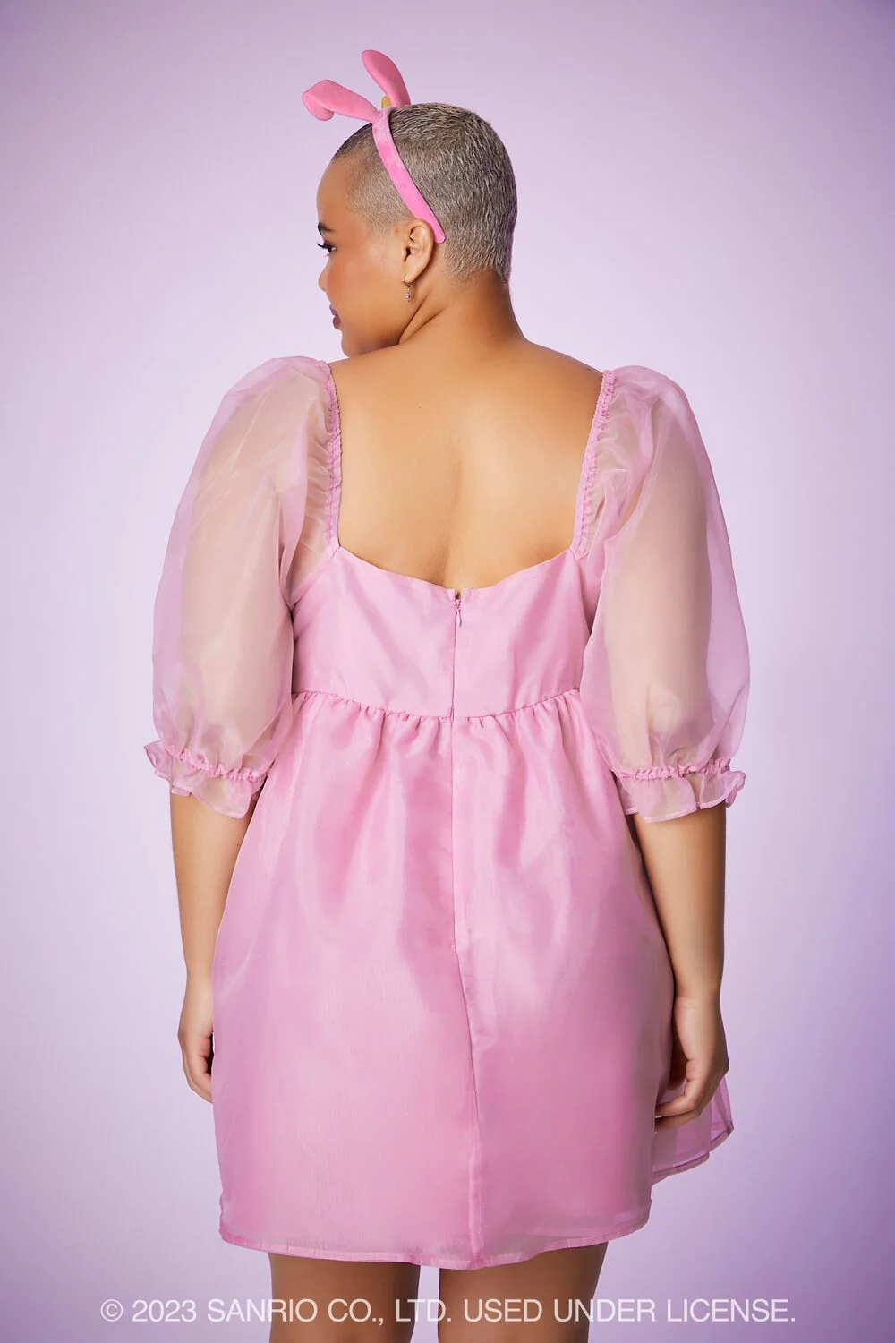 Plus Size My Melody Dress & Headband Set - Image 3