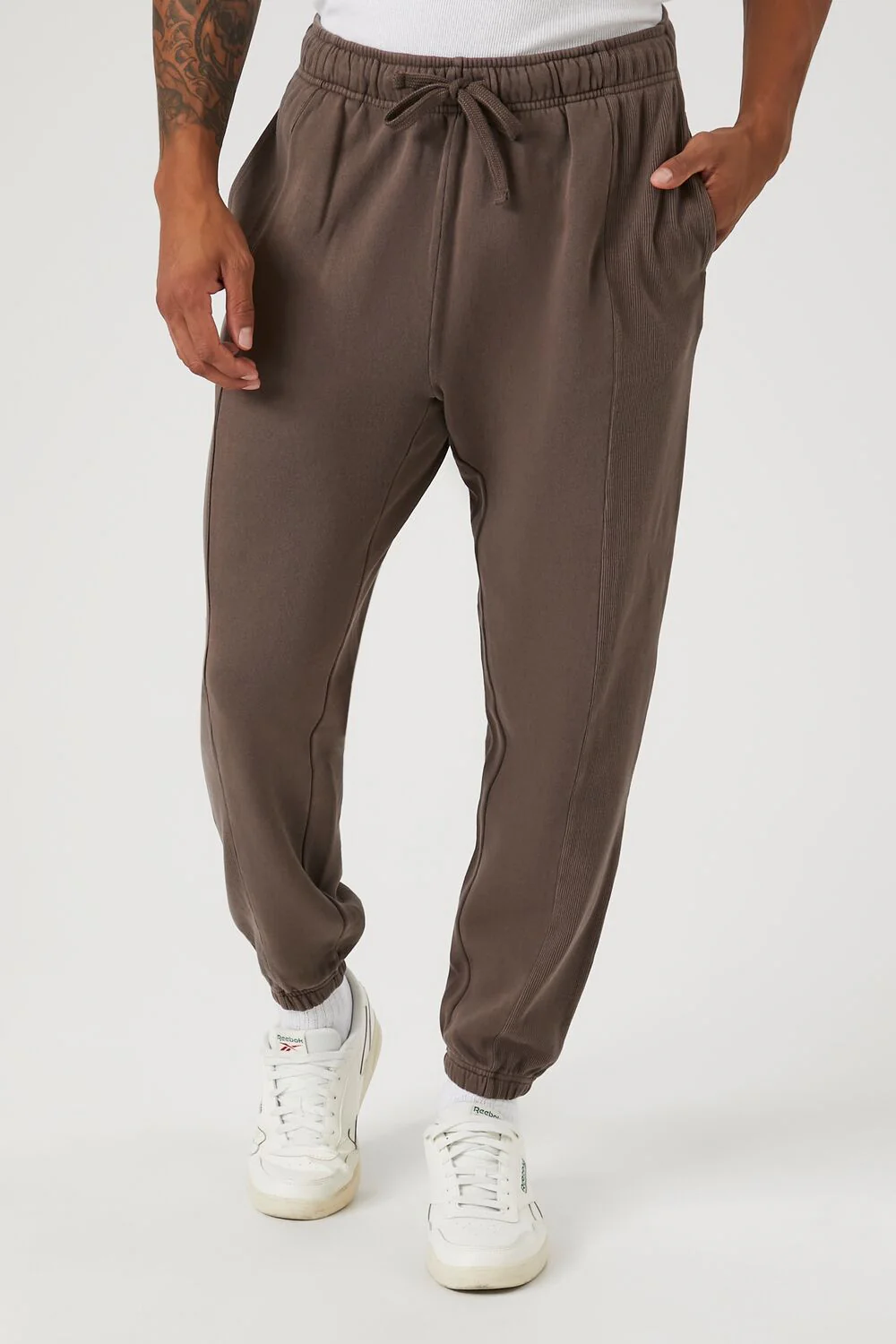 Mineral Wash Slim-Fit Drawstring Joggers - Image 2