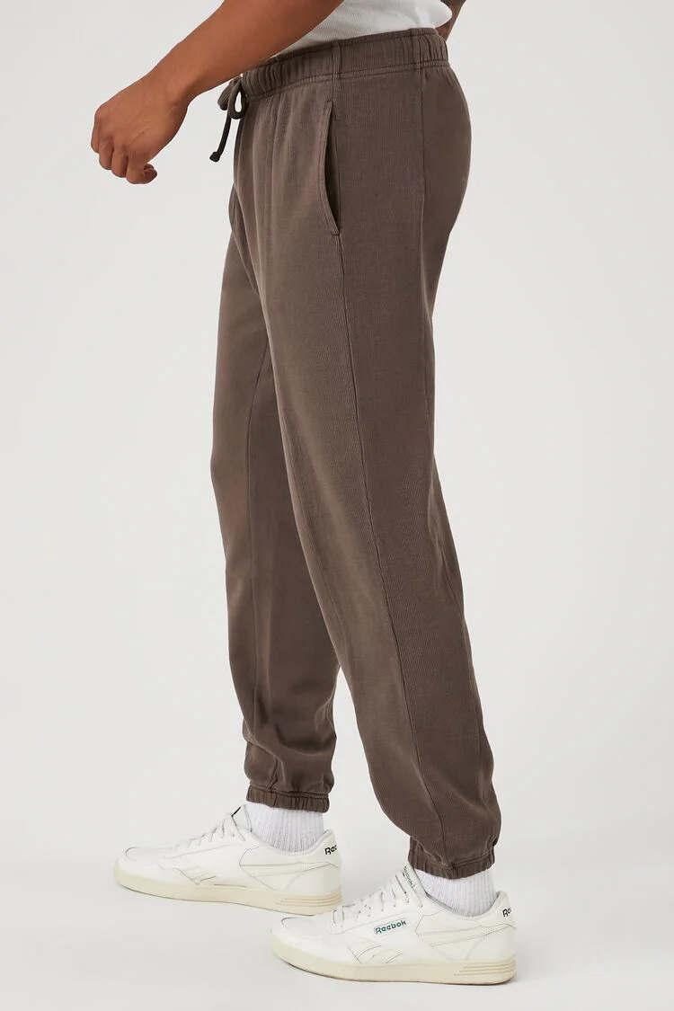 Mineral Wash Slim-Fit Drawstring Joggers - Image 3