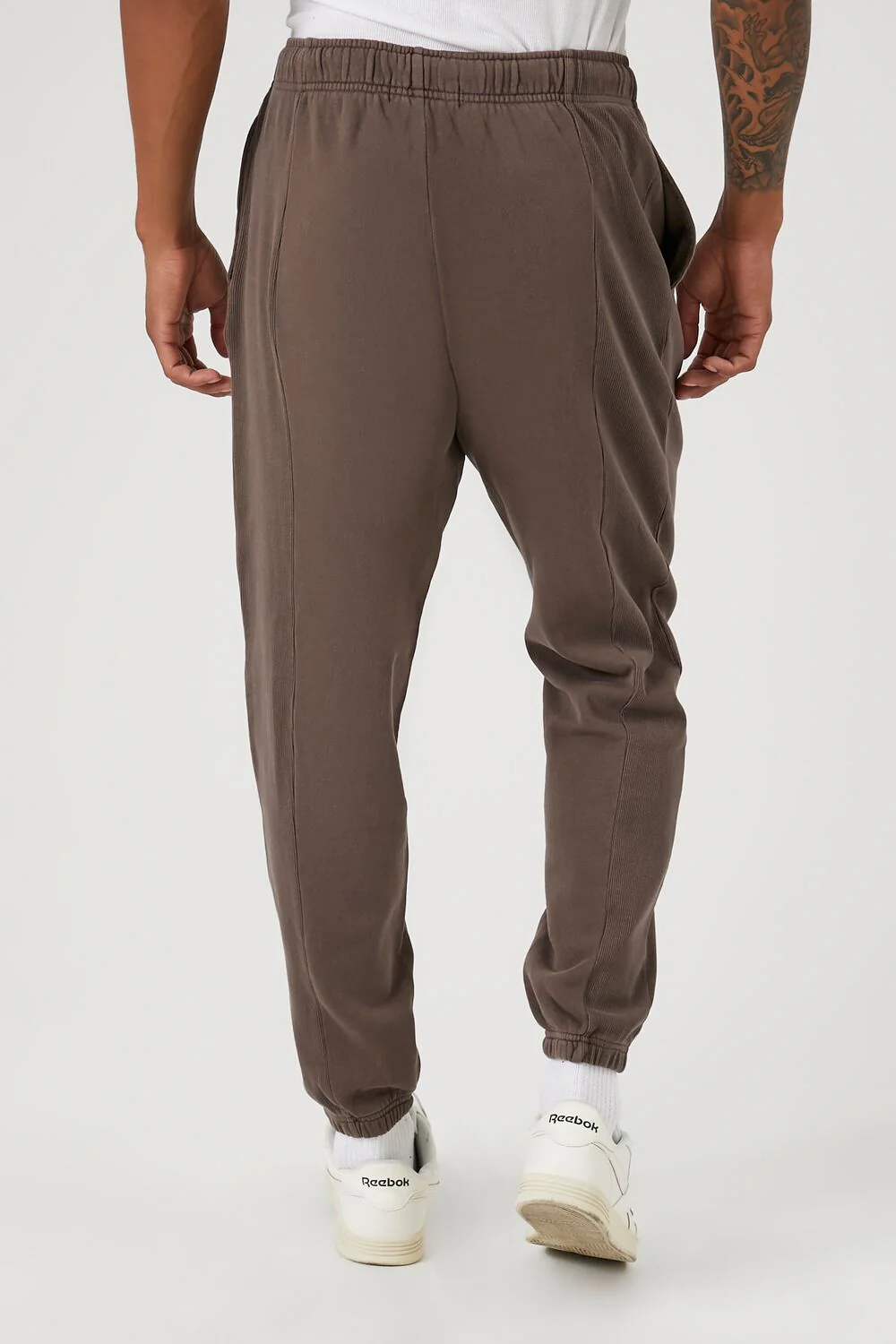 Mineral Wash Slim-Fit Drawstring Joggers - Image 4