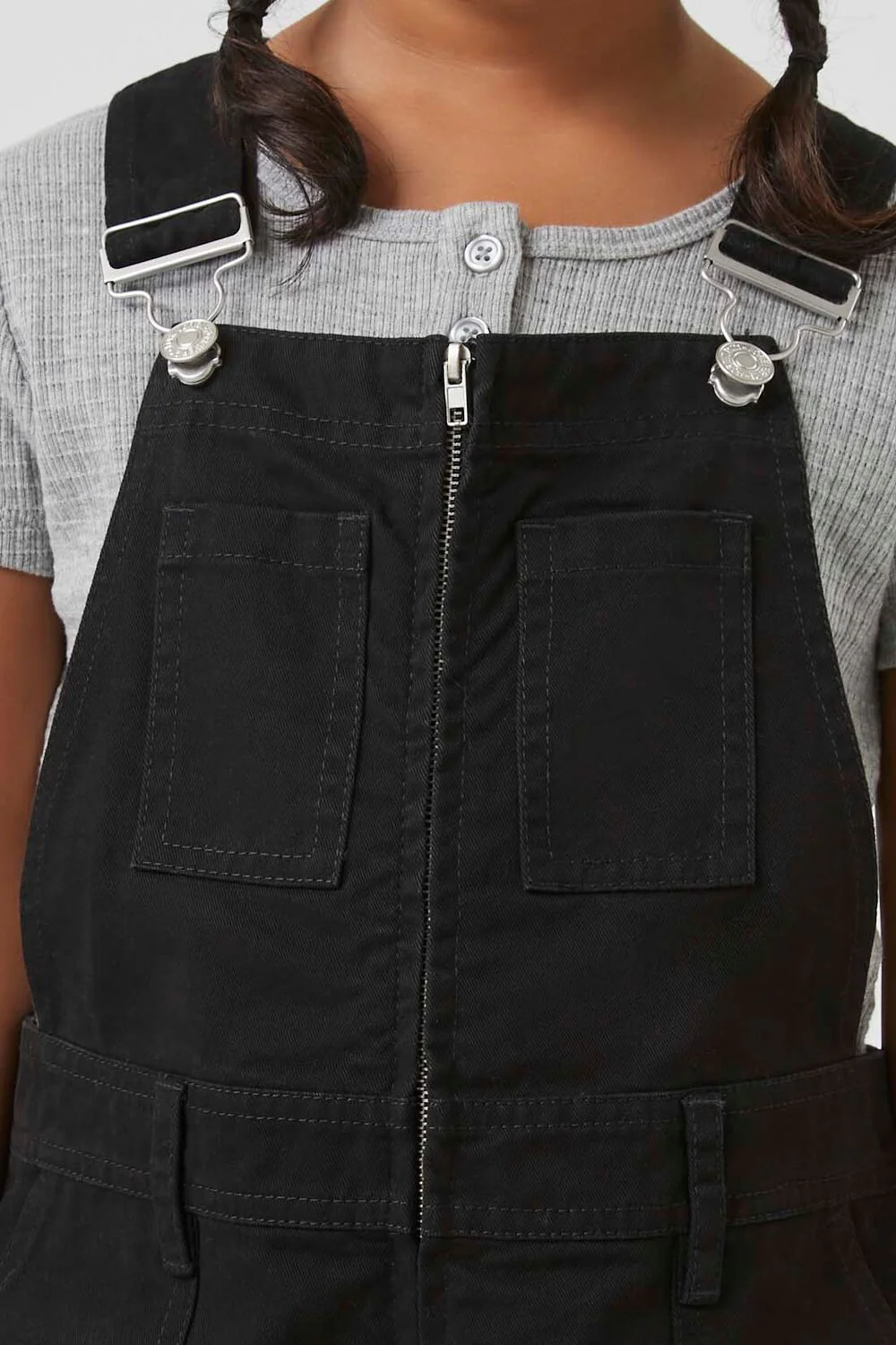 Girls Twill Overalls (Kids) - Image 5