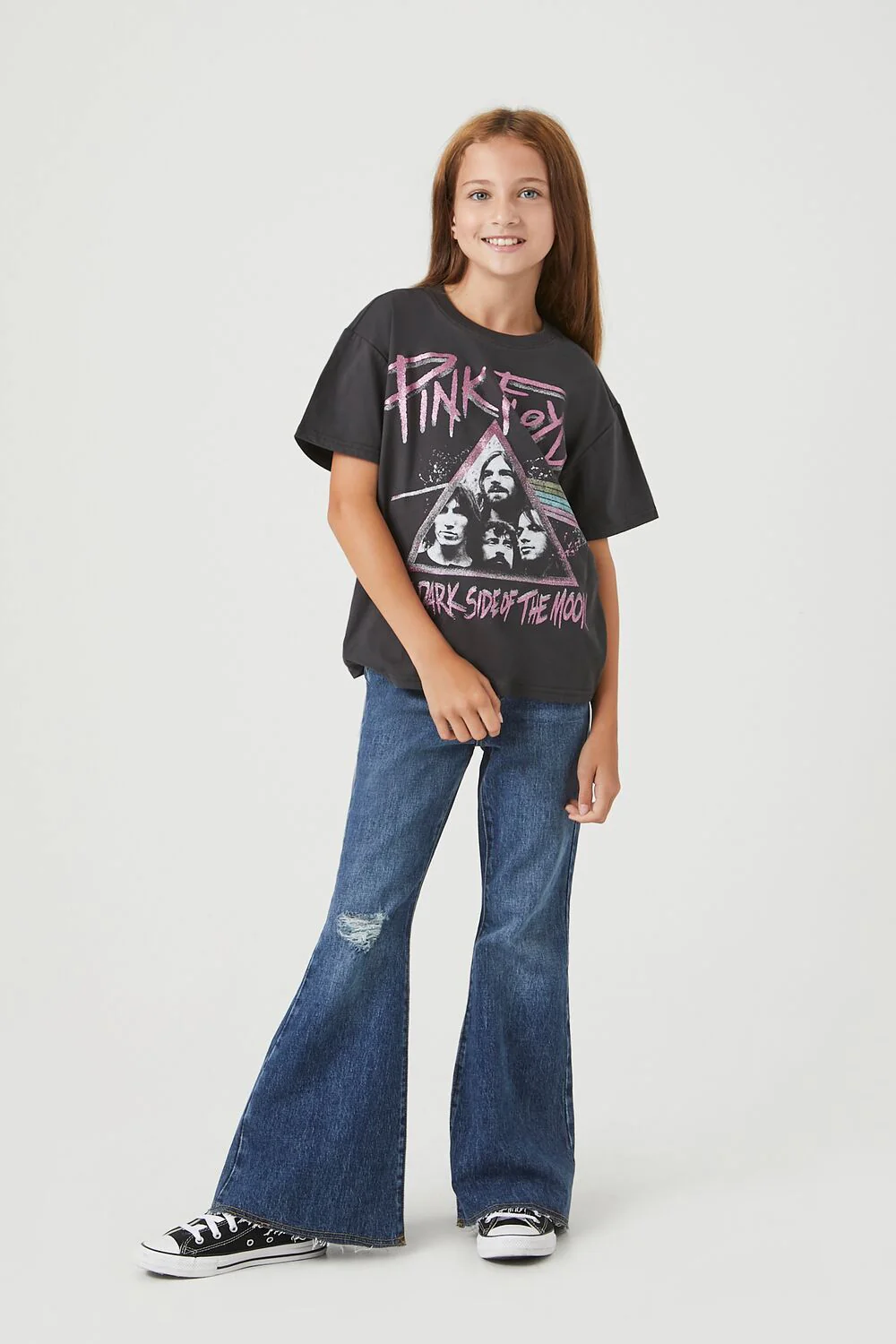 Girls Pink Floyd Graphic Tee (Kids) - Image 4