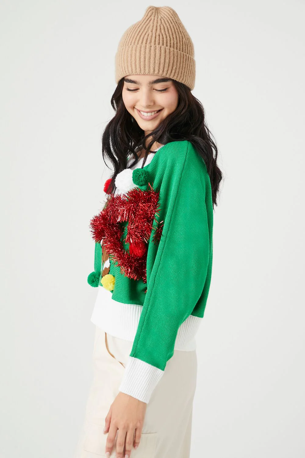 Gingerbread Man Christmas Sweater - Image 2
