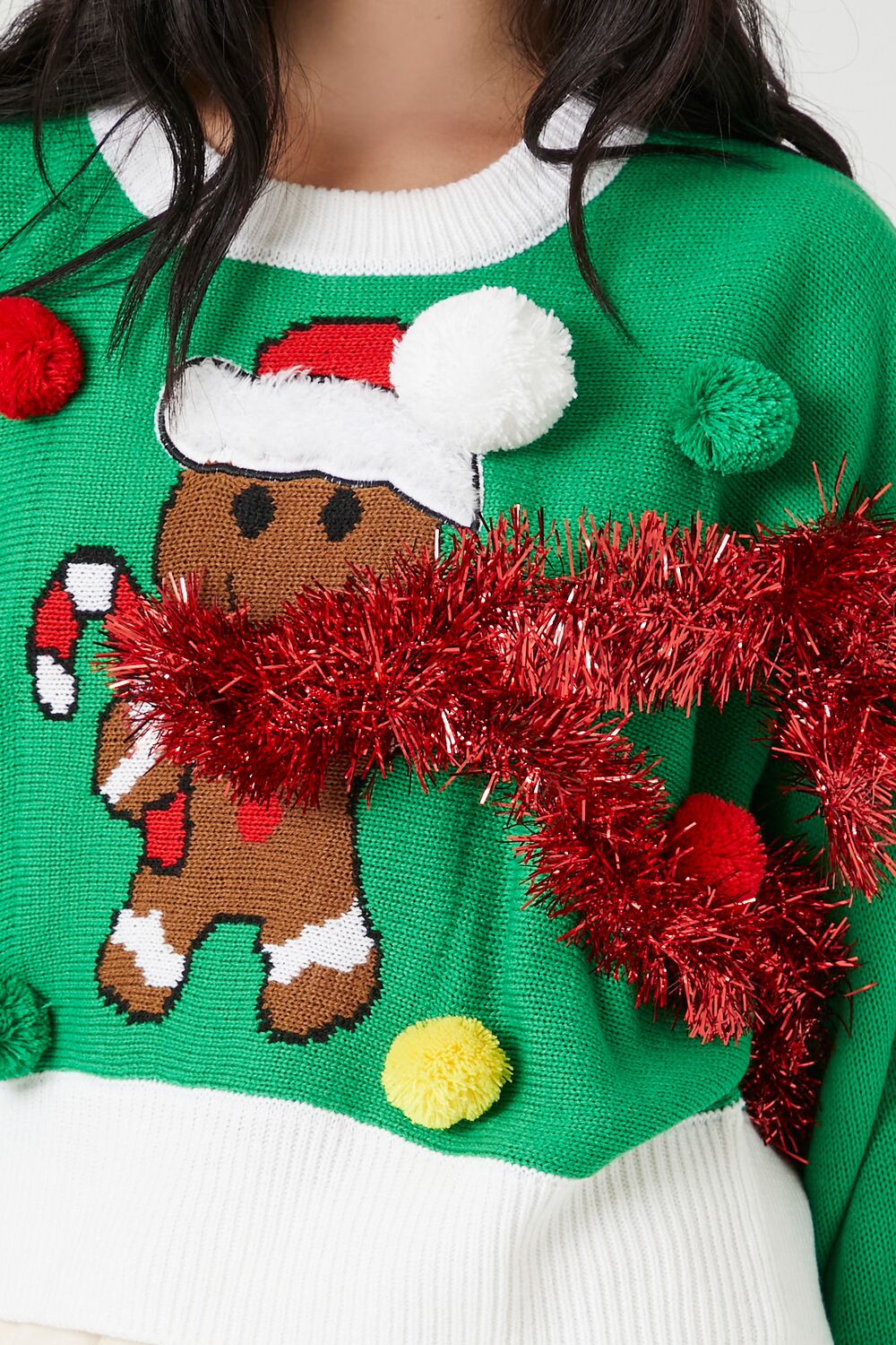 Gingerbread Man Christmas Sweater - Image 5