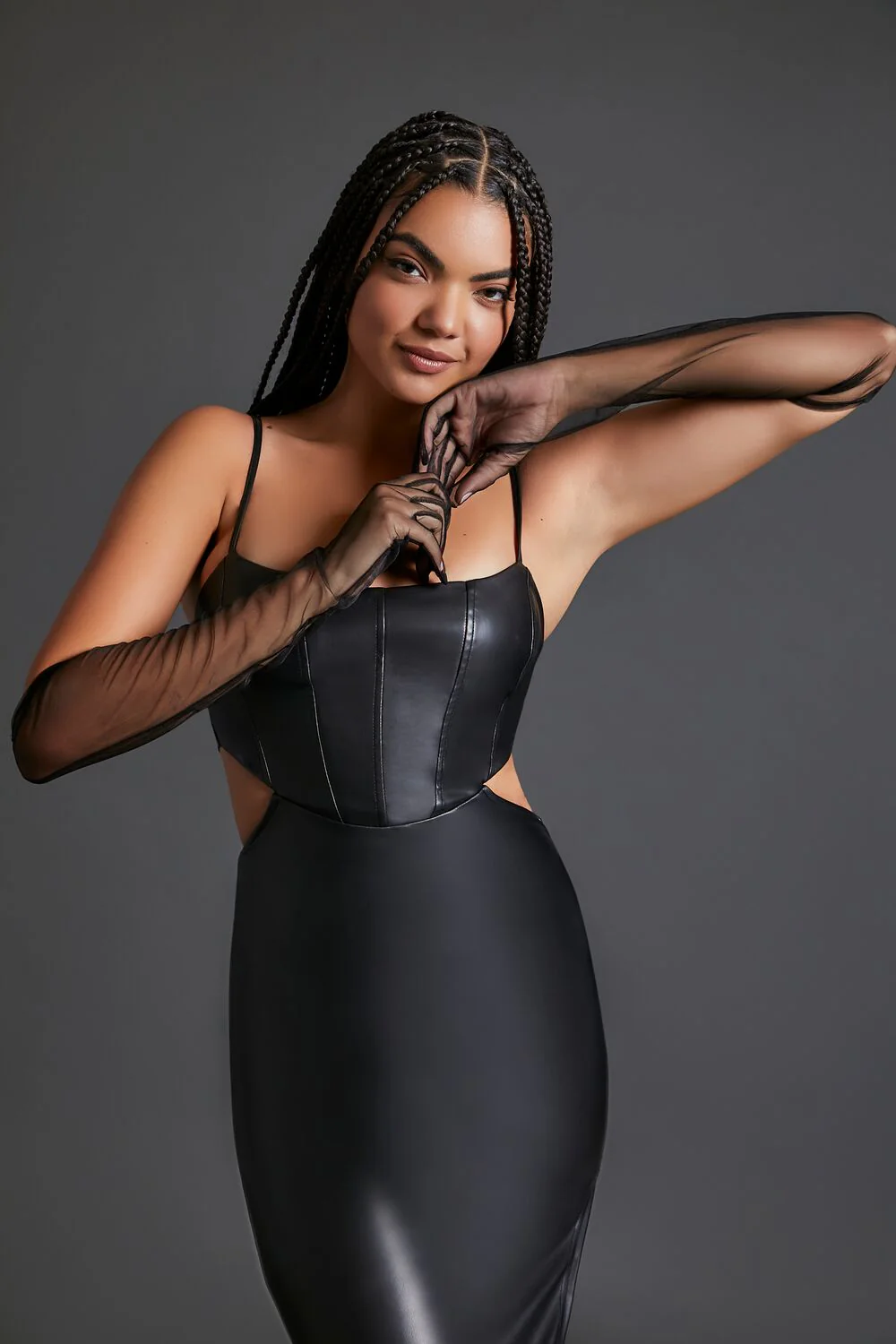Sheer Long Gloves - Image 2