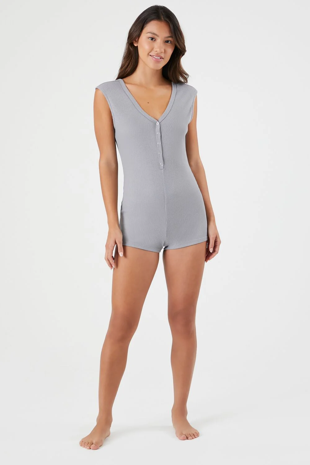 Scoop-Back Lounge Romper - Image 4