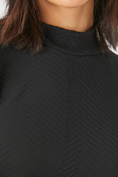 Seamless Mock Neck Top - Image 10