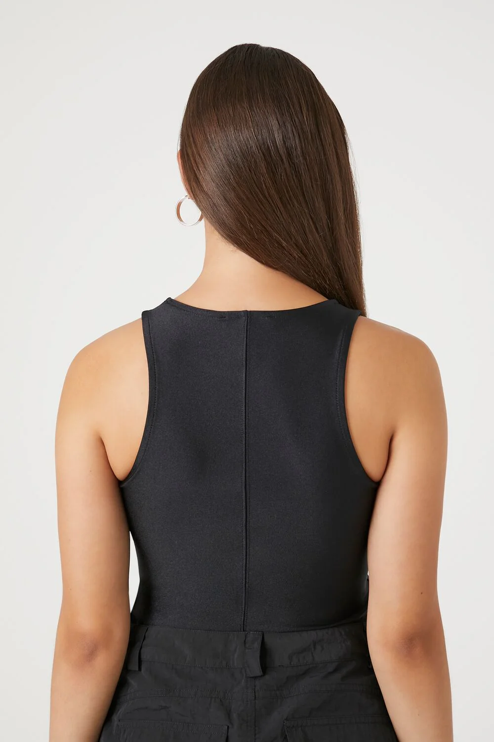 Seamed Sleeveless Bodysuit - Image 3